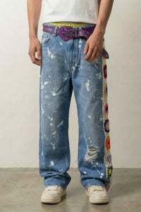 Jean Crochet Patchwork