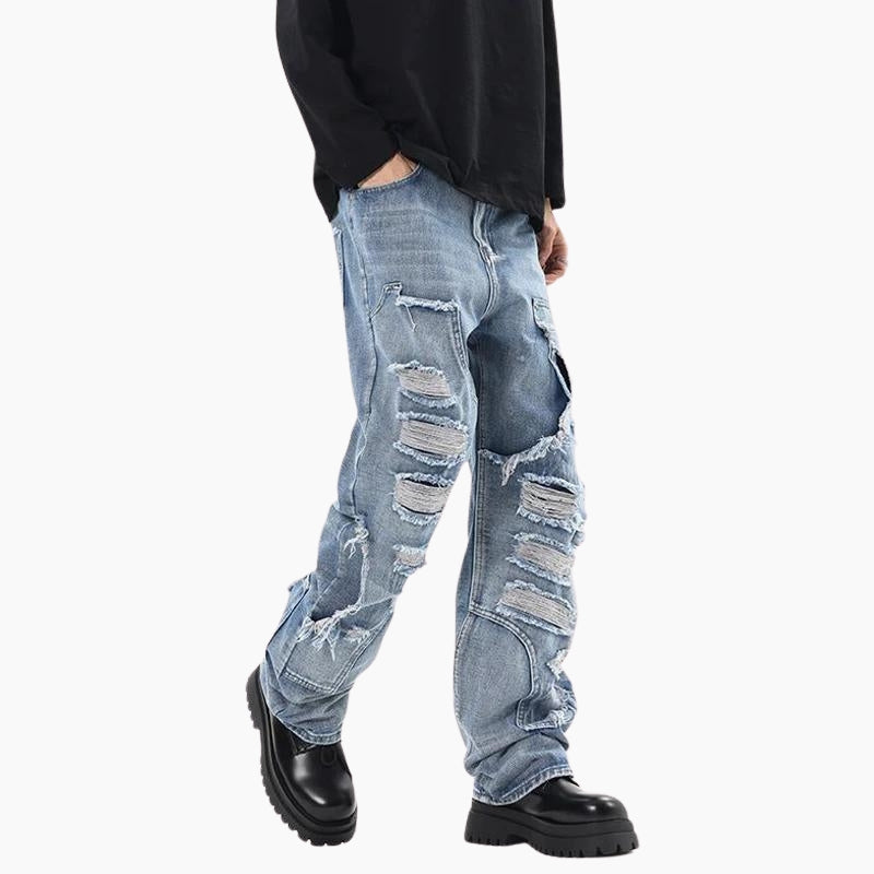 Jean Y2K édition 'Ripped Denim'