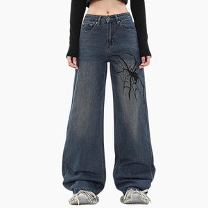 Jean Y2K mixte édition 'Spider Ink'