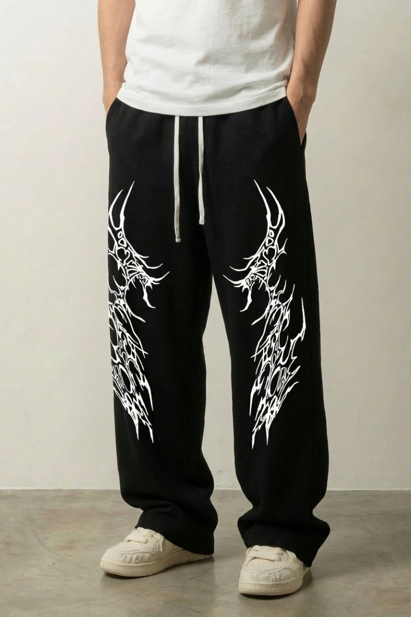 Jogging Rayé Punk – Jogging Streetwear Y2K | Y2K Club