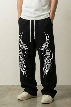 Jogging Rayé Punk