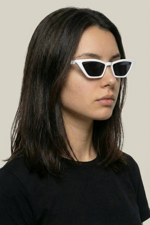 Lunettes Rétro Blanc