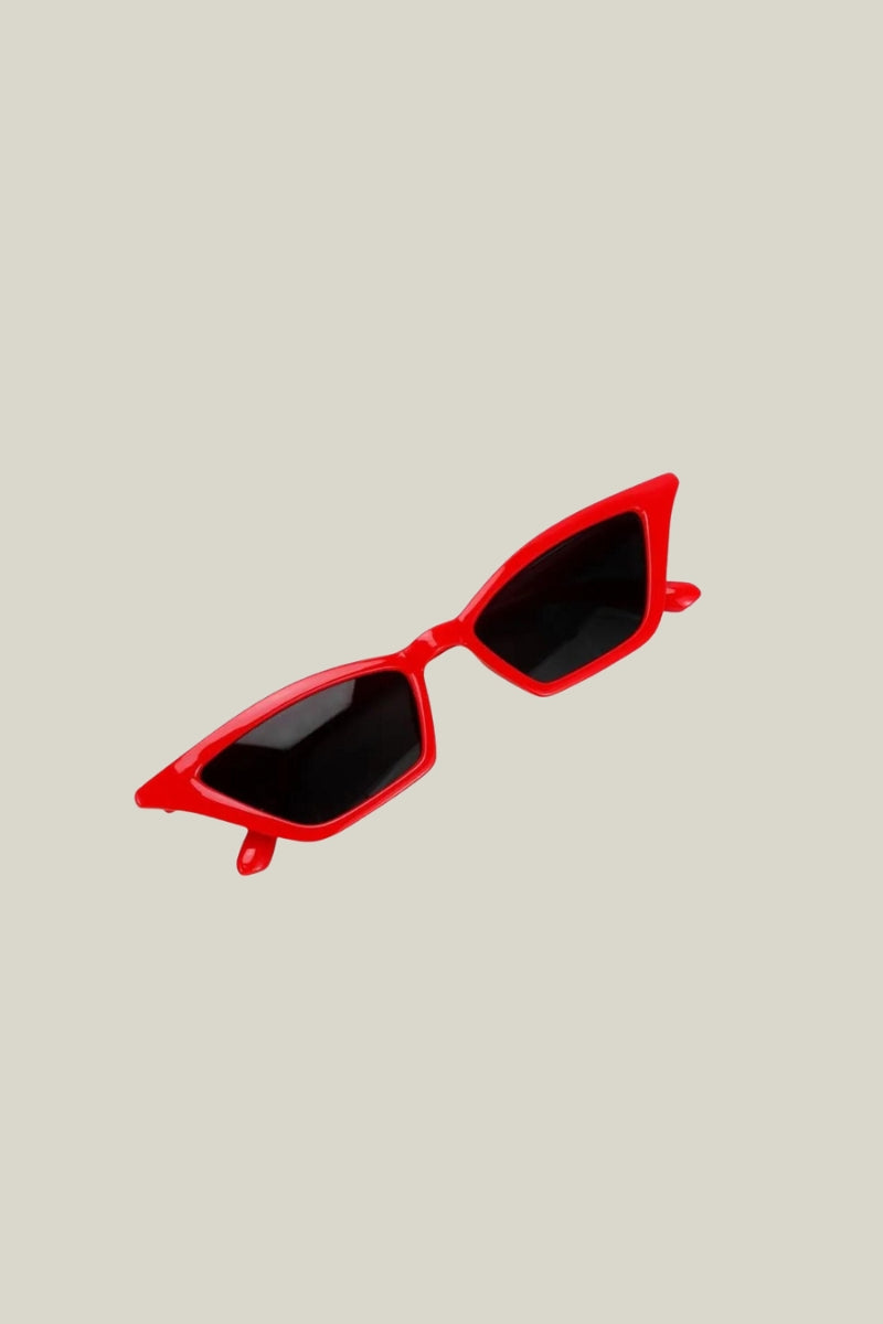 Lunettes Vintage Rouge – Lunettes Y2K | Y2K Club