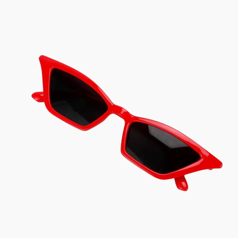 Lunettes Y2K 'Rétro' rouge