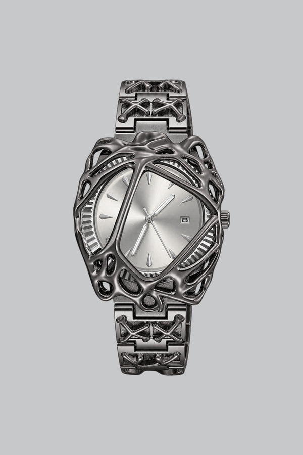 Montre Punk Argent