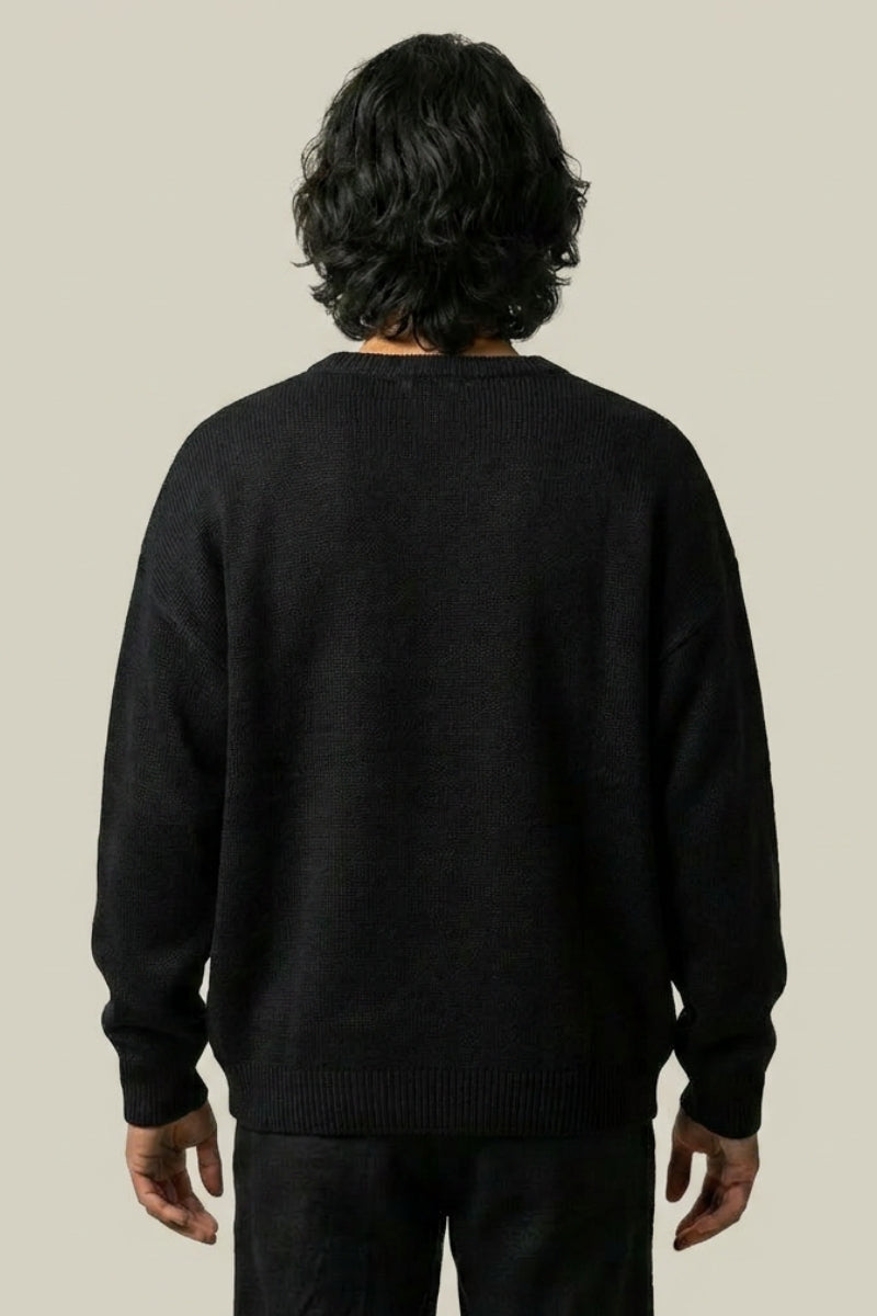 Pull Araignée Jacquard – Pull Knitwear Y2K | Y2K Club
