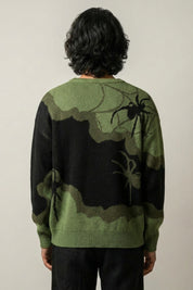 Pull Araignée Patchwork – Knitwear Y2K | Y2K Club