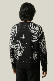 Pull Étoilé Grunge – Knitwear Y2K | Y2K Club