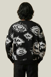 Pull Eyes Mystique – Pull Knitwear Y2K | Y2K Club
