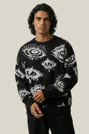 Pull Eyes Mystique – Pull Knitwear Y2K | Y2K Club