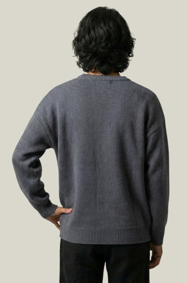 Pull Jacquard Irrégulier – Knitwear Y2K | Y2K Club