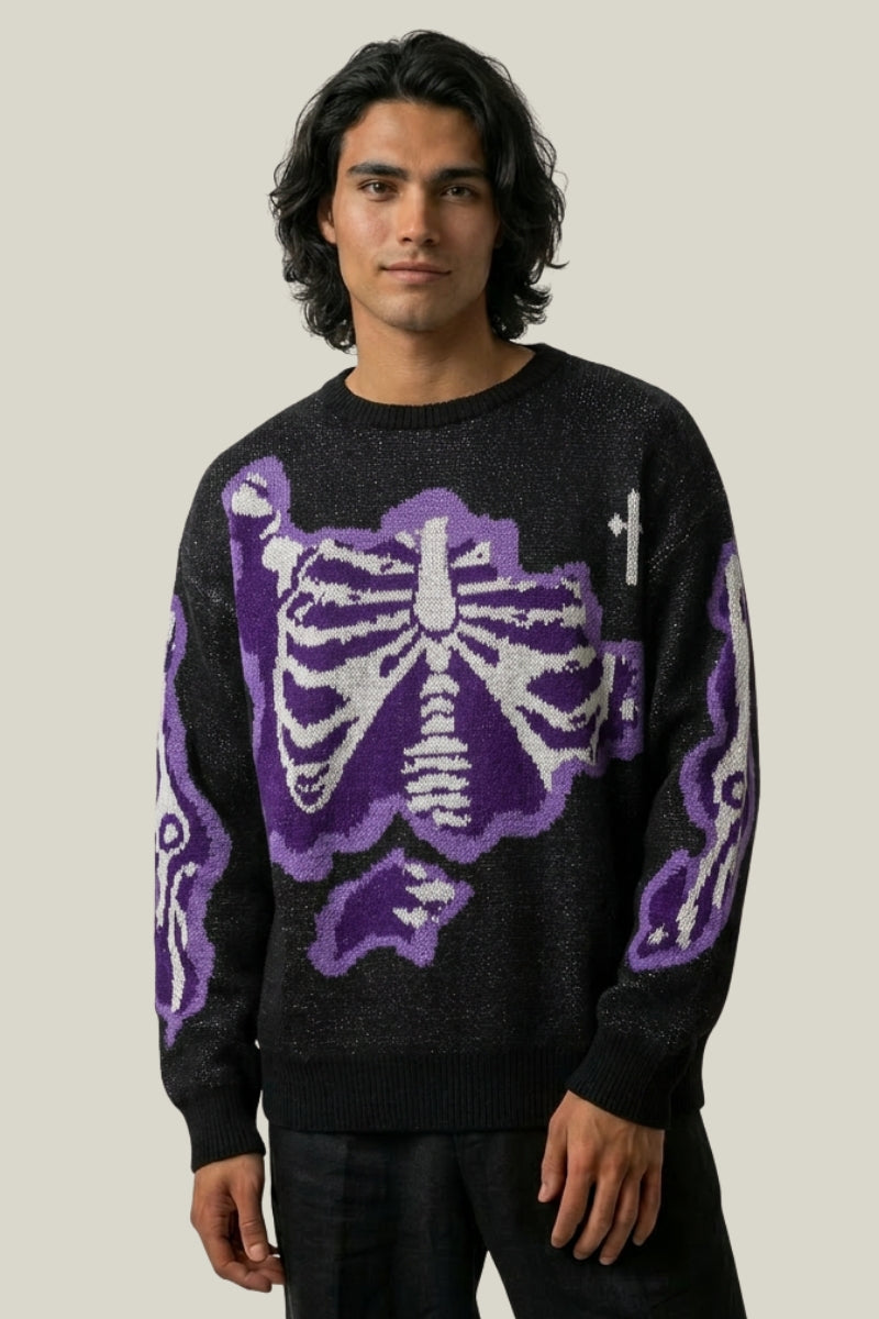 Pull Papillon Jacquard – Knitwear Y2K | Y2K Club