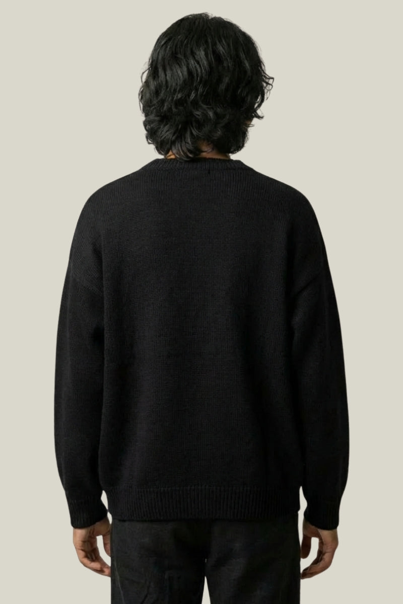 Pull Tricot Col V Rayures – Knitwear Y2K | Y2K Club