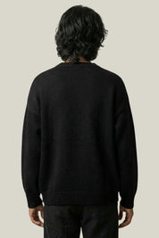 Pull Tricot Col V Rayures – Knitwear Y2K | Y2K Club