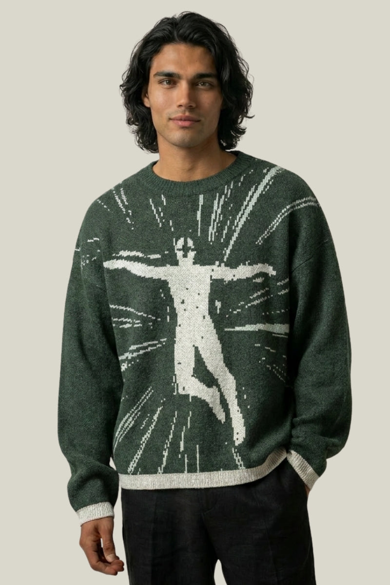 Pull Tricot Gothique – Pull Knitwear Y2K | Y2K Club