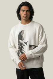 Pull Visage Pop Art – Knitwear Y2K | Y2K Club