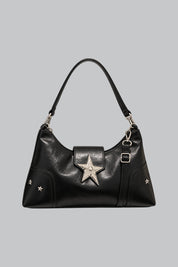 Sac Gothique Vintage Noir — vue studio sur fond gris