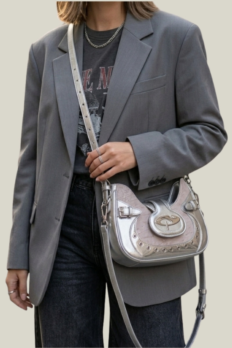 Sac Mini Métallique Y2K – Sac Y2K | Y2K Club