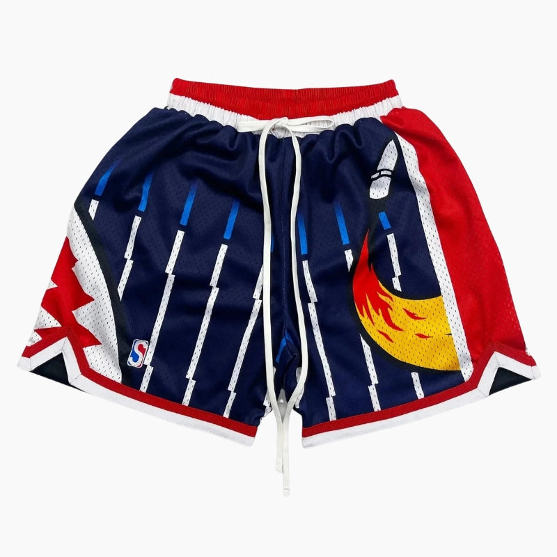 Short Basket 'Rétro Rocket Dunk', short basket nba Y2K