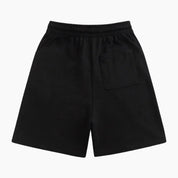 Short Y2K mixte édition 'Stay Safe' de couleur noire