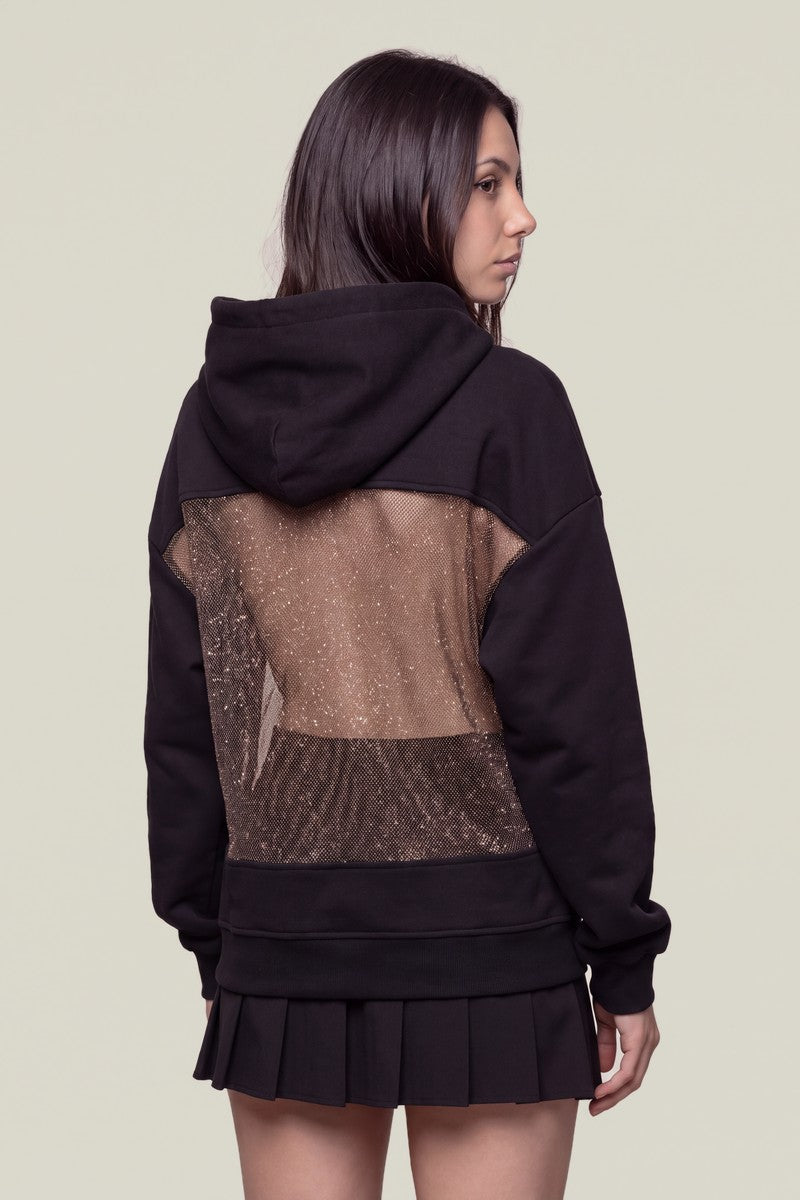Sweat Dos Strass McBling Noir – Sweat Y2K | Y2K Club
