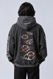 Sweat Skull Vintage — dos, fond gris perle, Y2K CLUB