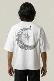 T-Shirt Gothique Lune Étoiles – T-Shirt Streetwear Y2K | Y2K Club