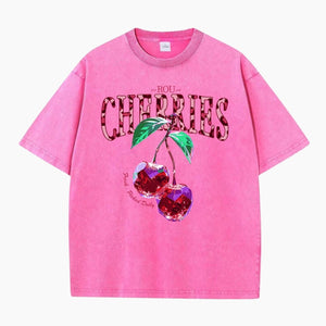 T-Shirt Y2K 'Cherries'