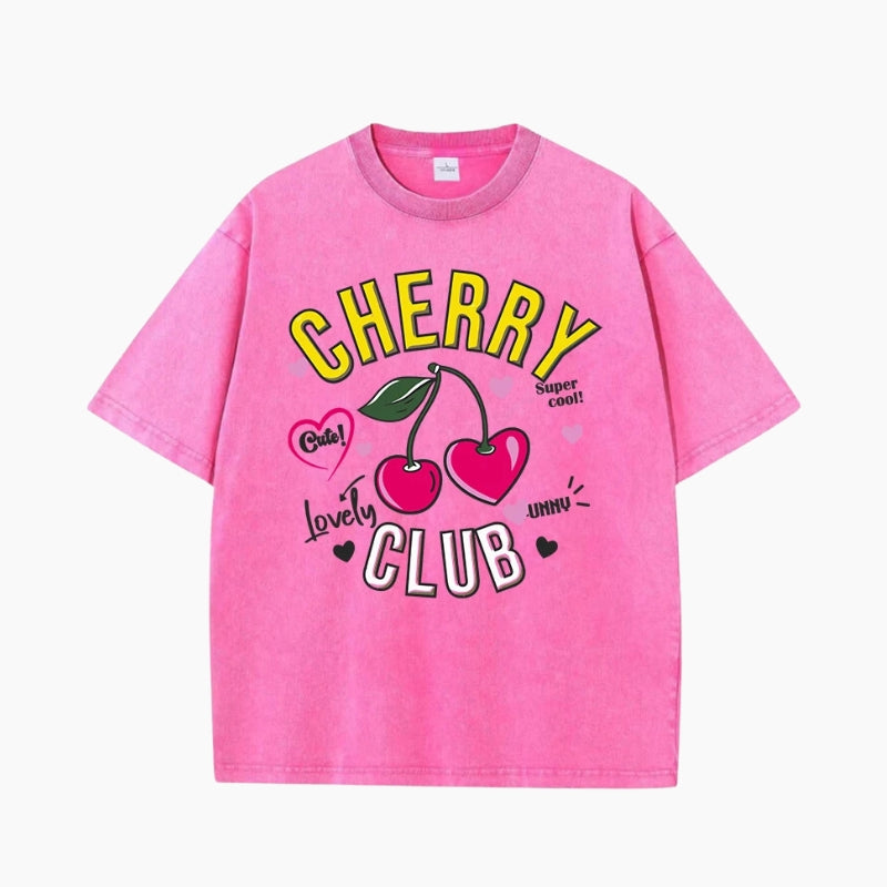 T-Shirt Y2K 'Cherry Club'