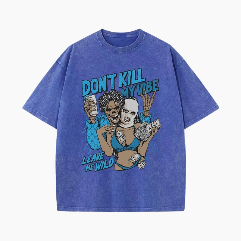T-Shirt Y2K 'Don't Kill My Vibe'