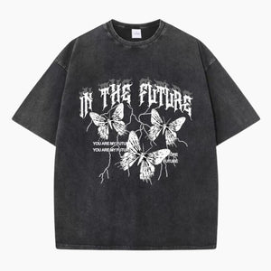 T-Shirt Y2K 'In The Future' noir
