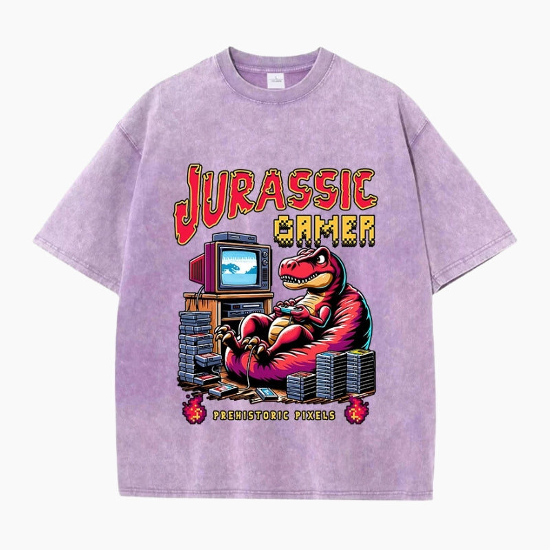 T-Shirt Y2K 'Jurassic Gamer'