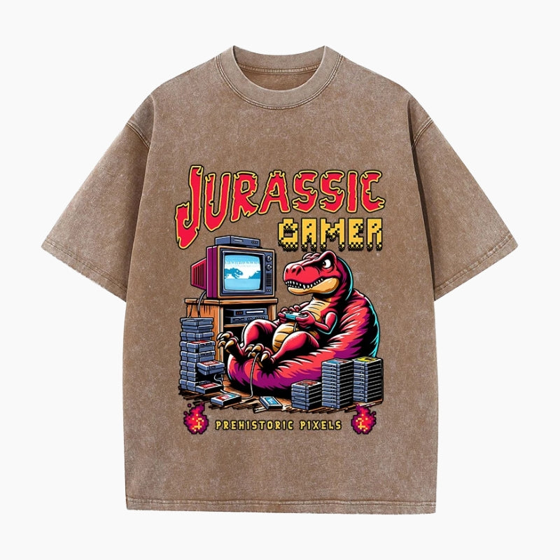 T-Shirt Y2K 'Jurassic Gamer'