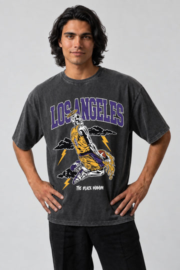 T-Shirt Los Angeles Noir
