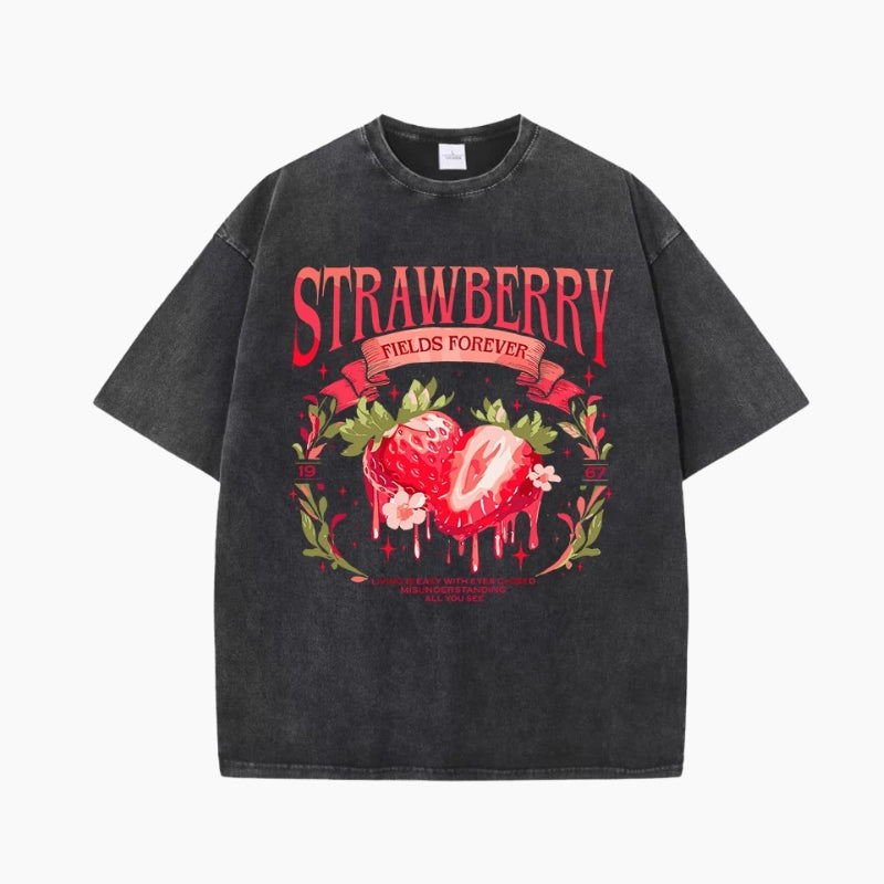 T-Shirt Y2K 'Strawberry'