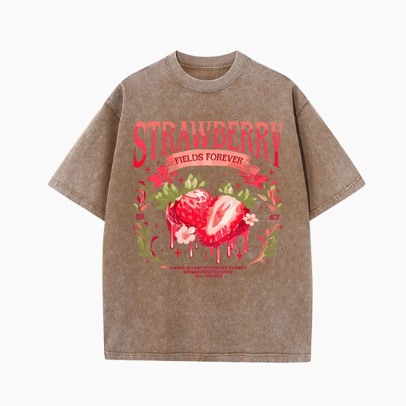 T-Shirt Y2K 'Strawberry'