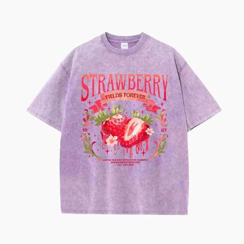 T-Shirt Y2K 'Strawberry'