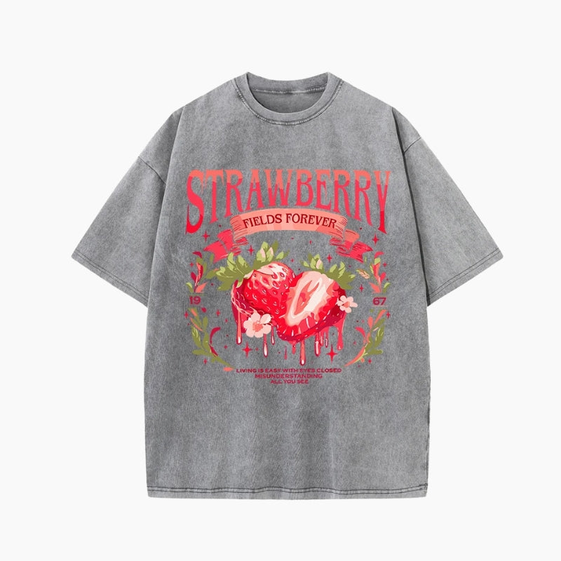 T-Shirt Y2K 'Strawberry'