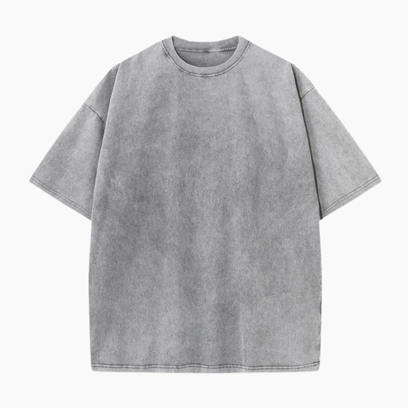 T-Shirt Y2K Uni gris