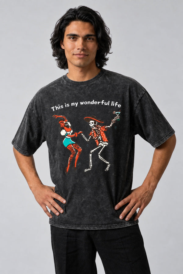 T-Shirt Wonderful Life Vintage