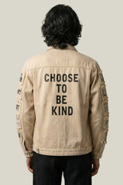 Veste Denim Patchwork – Veste Streetwear Y2K | Y2K Club