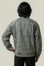 Veste Denim Washed – Veste Y2K | Y2K Club