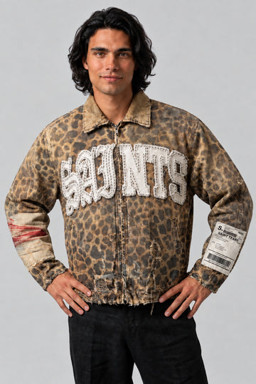 Veste Léopard Camouflage