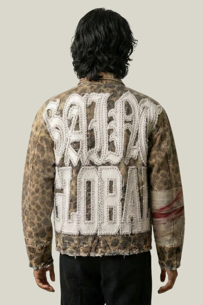 Veste Léopard Camouflage – Veste Y2K | Y2K Club