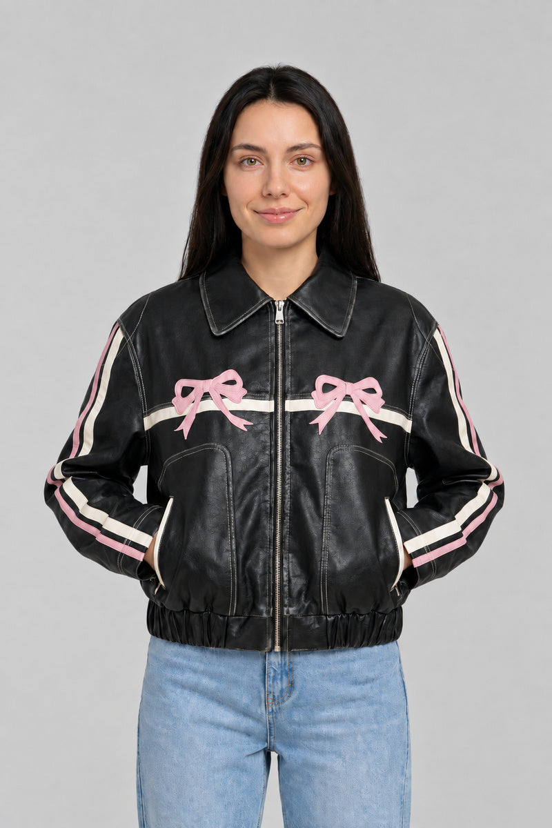 Veste Nœud E-girl — vue de face, Y2K CLUB