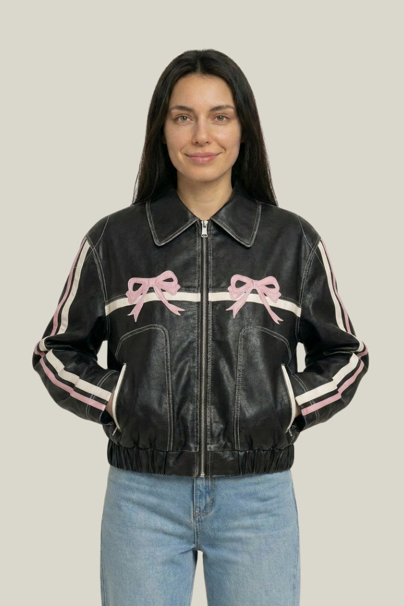 Veste Nœud E-girl – Veste Y2K | Y2K Club
