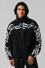 Veste Polaire Streetwear — vue de face, Y2K CLUB