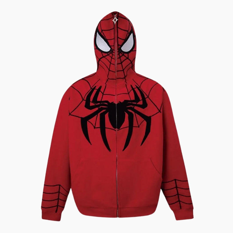 Veste Spiderman mixte style Y2K disponible en 3 couleurs