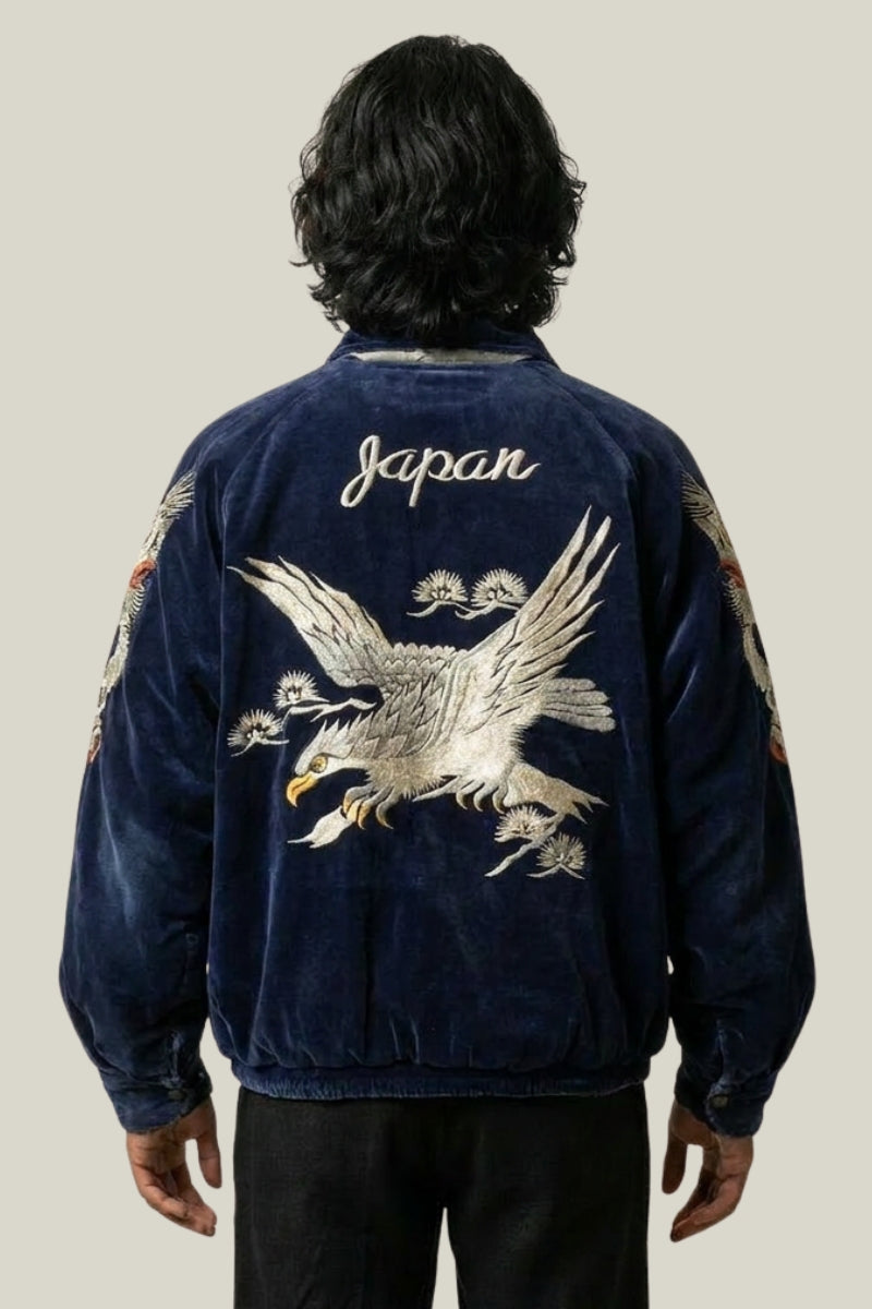 Veste Sukajan Dragon – Veste Y2K | Y2K Club