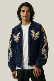 Veste Sukajan Dragon – Veste Y2K | Y2K Club